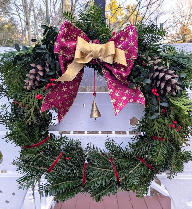 Decorated Wreath 22"